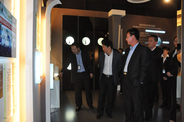 山东临沂经济开发区领导一行莅临远东参观考察