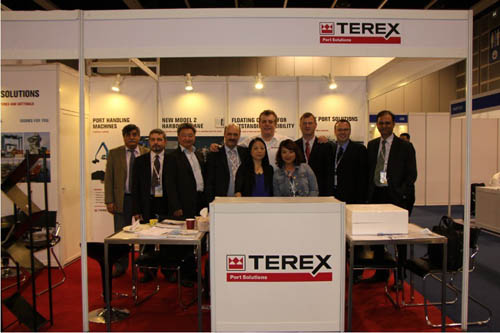 特雷克斯诺尔中国第一次作为特雷克斯港口解决方案的成员参加在香港国际会展中心举办的2013年TOC A
