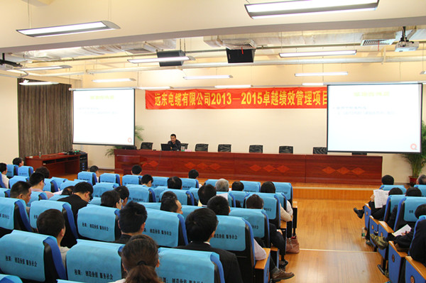 远东电缆2013-2015卓越绩效管理项目正式启动