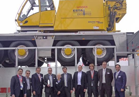 突出重围 格鲁夫起重机赢得“创新制造商”荣誉