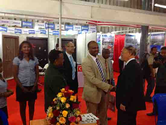 徐工集团亮相第四届埃塞俄比亚展览会