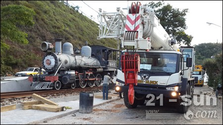 徐工起重机参与巴西圣保罗旅游建设项目