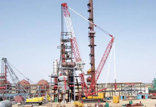 三一履带吊国际市场大放异彩