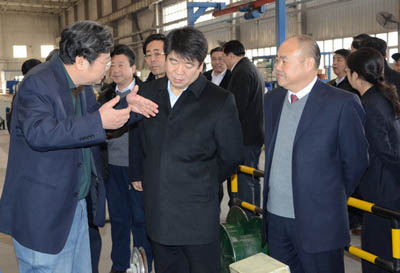 天津市副市长王宏江考察金山