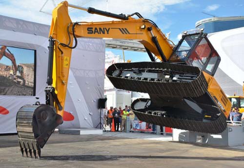 三一亮相美国拉展:全球化阵营引领风范