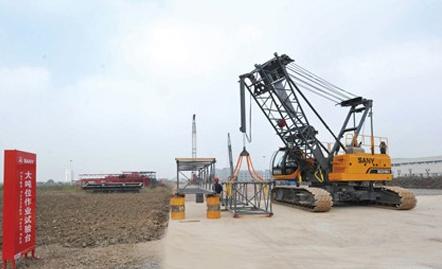 三一装备：建成全球最大履带吊试验检测场