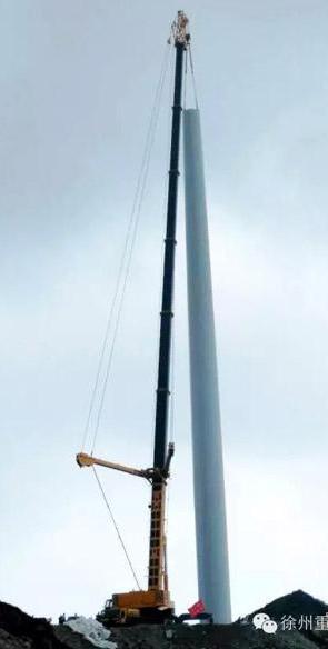 徐工QAY650全地面起重机风电场再显神威