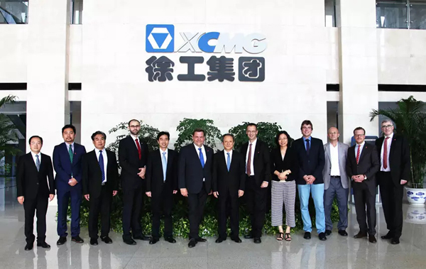 德国克雷菲尔德市市长弗兰克·迈尔访问徐工