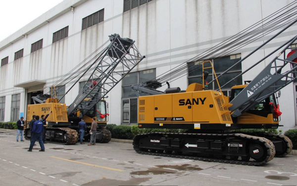 来自“头号粉丝”的信任，两台三一履带吊成功交付