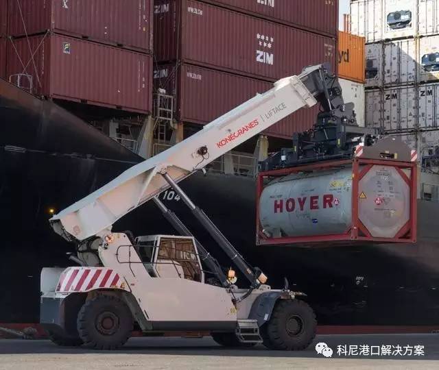 第500台科尼Liftace正面吊将亮相巴西