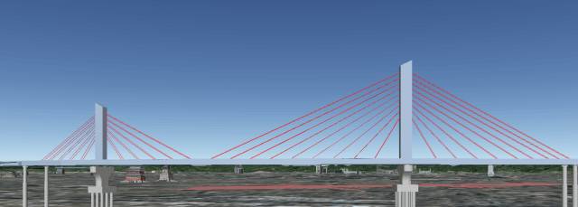 ZPMC成功中标大连南部滨海大道西延伸线斜拉桥项目