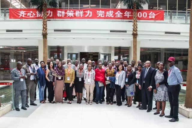 亚非拉16国高级官员团访问三一，学习三一先进经验