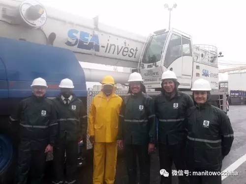 马尼托瓦克　格鲁夫全路面新机帮助阿比让港口海上石油物流业务发展