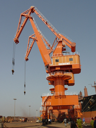南京港口25吨门座式起重机 MQ25t-33m