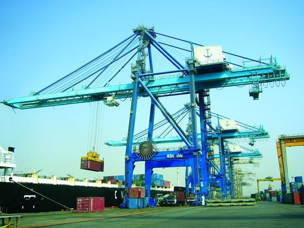 振华常规型岸边集装箱起重机