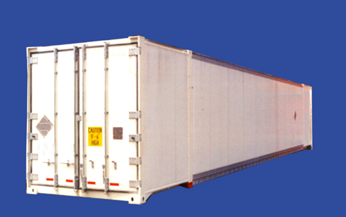 国际海运53′铝质北美内陆冷藏箱