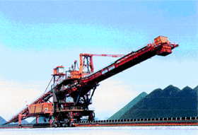 大连重工堆料机