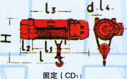 鑫源cd1型固定电动葫芦
