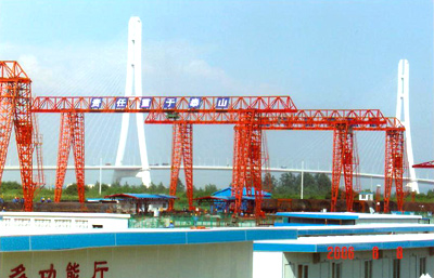 无锡市锡山MGh100t及以下双梁桁架门式起重机 MGh100t