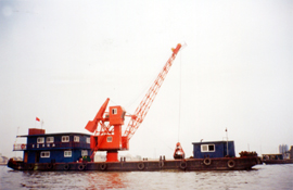 无锡市锡山3t-15t FQ型浮式起重机 3t-15t FQ型