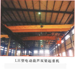 山东泰峰LH型电动葫芦双梁起重机