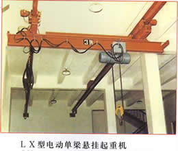 山东泰峰LX型电动单梁悬挂起重机