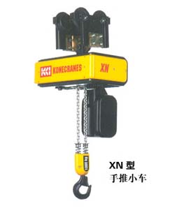 天津德仕达XN型手推小车式环链电动葫芦