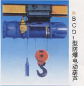 东莞市中原BCD-型防爆电动葫芦 BCD-型