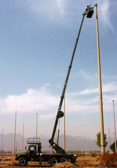 北京京城重工GTBY-25C车载臂架式高空作业平台