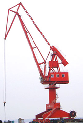 宁波河海5-40吨台架式船厂专用起重机