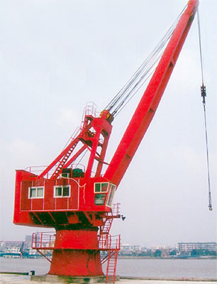宁波河海门座式起重机4