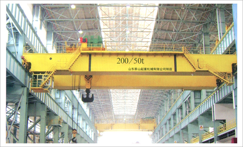 泰山起重:QD200/50t桥式起重机 QD