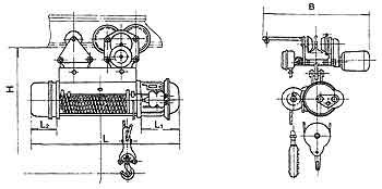 上海神劲:HB(BCD)、HBS(BMD)型电动葫芦1