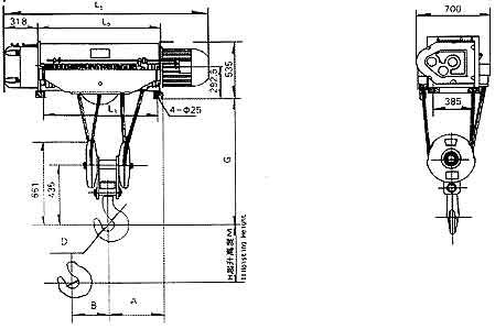 上海神劲:HDG、HC08型电动葫芦1