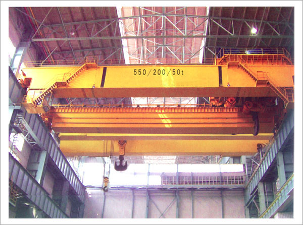 深圳一重:QD550/200/50t四梁锻造起重机