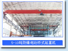 河南省盛华5-10吨防爆桥式起重机 5-10吨