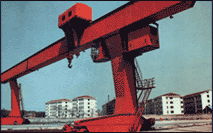 福建起重运输总厂单主梁门式起重机