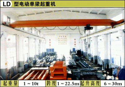 福建科杰:LD型电动单梁起重机 LD型