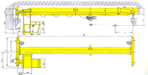 江苏象王:1-10t LDA 型电动单梁起重机 LDA 型