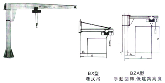 上海鹰鹏:回转悬臂起重机