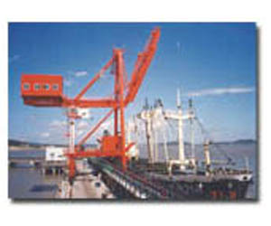 上海港联桥式抓斗卸船机（装卸桥） QX型