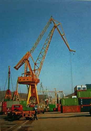 常州龙源30t-60m 船厂门座起重机 30t-60m