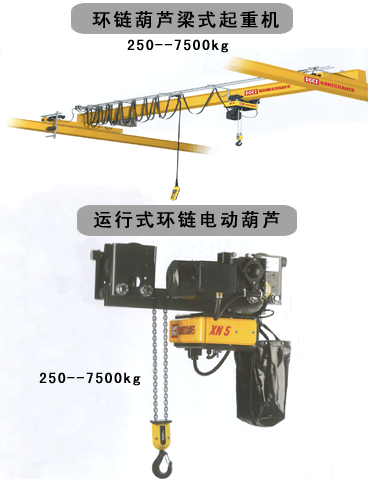 重庆金象（集团）:电动葫芦
