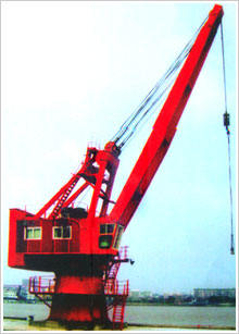 无锡内河(陆港):HGQⅡ型回转高架式系列起重机5吨-40吨 HGQⅡ型_港机网