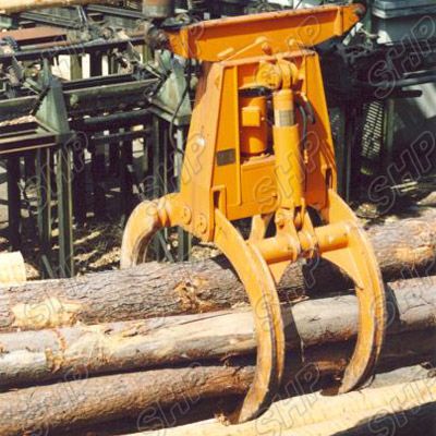 苏州威尔玛:电动液压木材抓斗
