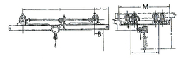 河南华豫:SDXQ－3型0.5－3吨手动单梁悬挂起重机 SDXQ－3型