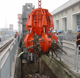 上海硕力:电动液压多瓣抓斗