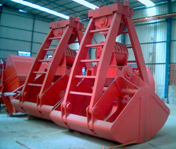 上海硕力:绳索双颚瓣抓斗