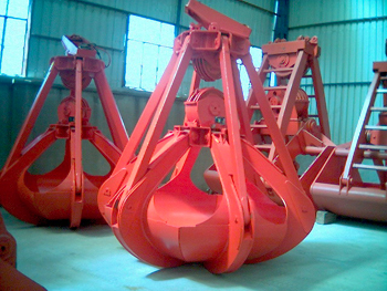 上海硕力:绳索多颚瓣抓斗