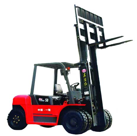 一拖5吨内燃柴油平衡重叉车 CPCD50/CPCD50B